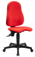 Topstar Chaise de bureau pivotante Ortho Point, rouge