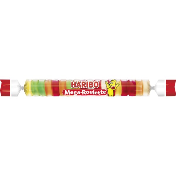 HARIBO Fruchtgummi Mega-ROULETTE, 45 g Rolle