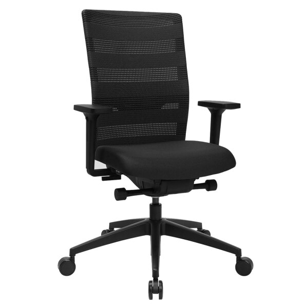 Topstar Chaise de bureau pivotante Sitness Airwork, noir