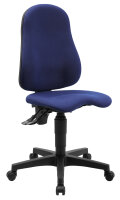 Topstar Chaise de bureau pivotante Ortho Point, bleu