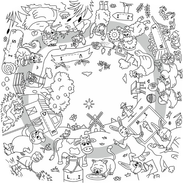 PAPERFLOW Table à dessiner KIDS MONUMENT, set de 2