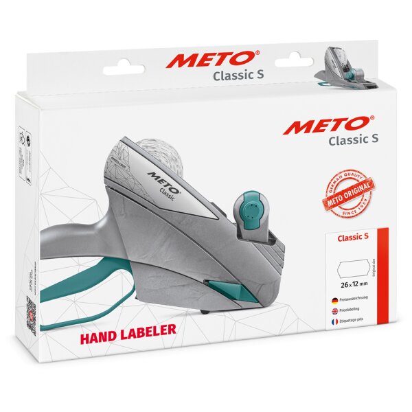 METO Étiqueteuse de prix Classic S 1026, 1 ligne