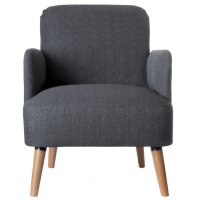 PAPERFLOW Fauteuil visiteur Brooks, safran