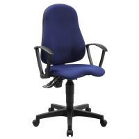 Topstar Chaise de bureau pivotante Ortho Point, gris clair