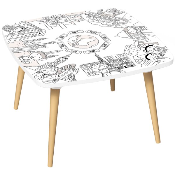 PAPERFLOW Table à dessiner KIDS JUNGLE, set de 2