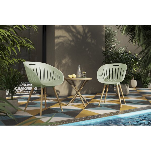 Topstar Chaise dext&eacute;rieur T2023, set de 2, jaune
