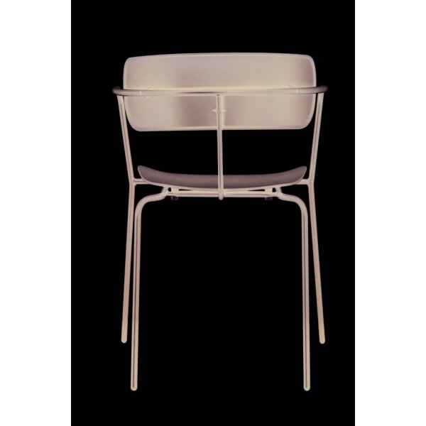 PAPERFLOW Chaise visiteur BISTRO, set de 2, bleu