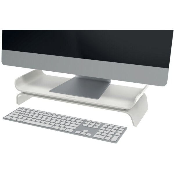 LEITZ Monitorständer Ergo, aus Kunststoff, hellgrau