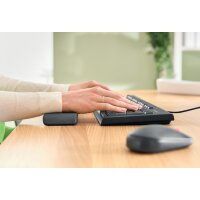 LEITZ Tastatur-Handgelenkauflage Ergo, samtgrau