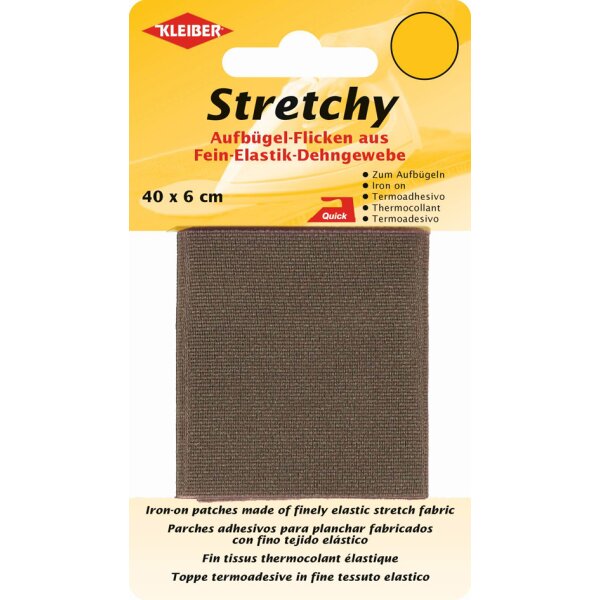 KLEIBER Patch thermocollant élastique, 400 x 60 mm