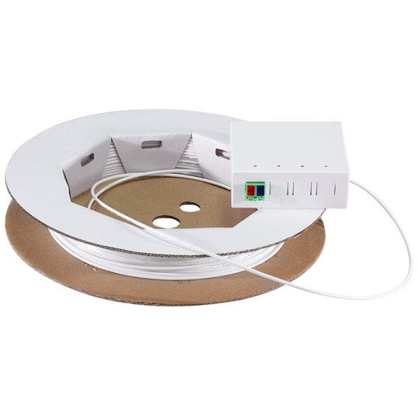 LogiLink FTTH Spleissbox, 1x LCD APC, 40 m Verlegekabel, weiss