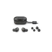 JLAB Go Pop+ Earbuds IEUEBGAIRPOPRCLR124 True Wireless, Clear