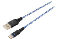 EGOGEAR Charging Cable Type-C 3m SCH10-P5-WH braided,...