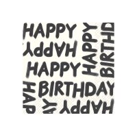 STEWO Serviette Forby 2572533560 weiss 33x33cm