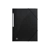 OXFORD Gummibandmappe Urban 24x32cm 400104347 schwarz,...