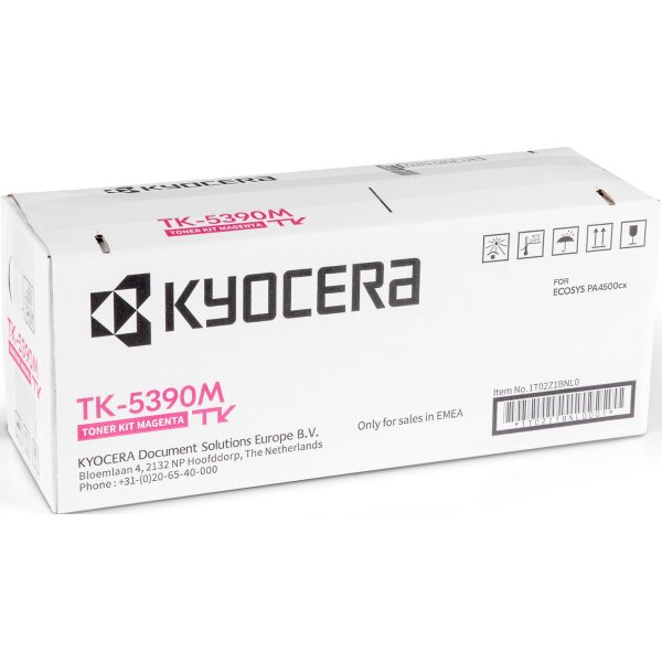 KYOCERA Toner-Modul magenta TK-5390M Ecosys PA4500cx 13000 Seiten