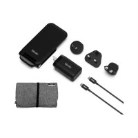 VINNIC Trivor 3-in-1 VPTK-31GTK Global Travel Kit, Black