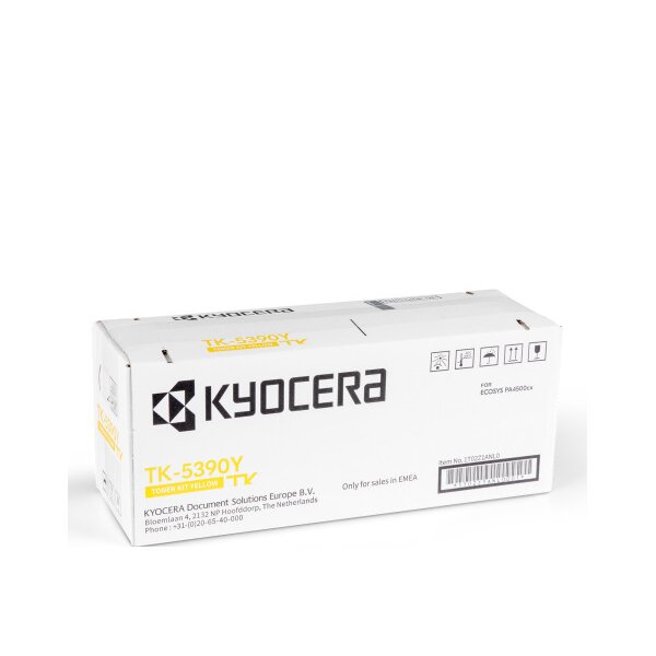 KYOCERA Toner-Modul yellow TK-5390Y Ecosys PA4500cx 13000 Seiten
