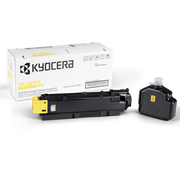 KYOCERA Toner-Modul yellow TK-5390Y Ecosys PA4500cx 13000 Seiten