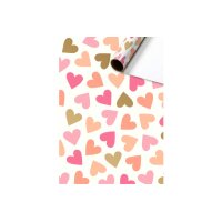 STEWO Geschenkpapier Velia 2528532225 rosa 70x200cm