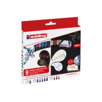EDDING Happy Lettering Set 004726 11-teilig