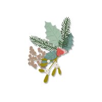 SIZZIX Stanzformen Winterlaub 662571 8er Set