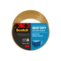 SCOTCH Ruban demballage 48mmx20m C5020D-R heavy duty, brun