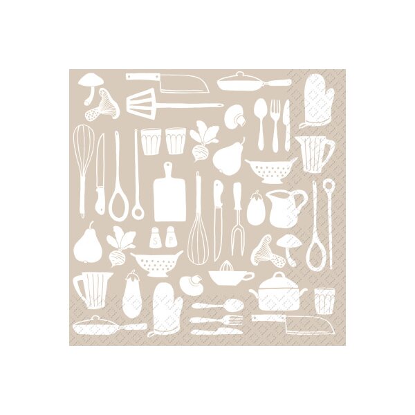 STEWO Serviette Ethan 2572529150 beige 33x33cm