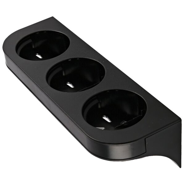 HYGOSTAR Support mural pour flacon à pompe, 3 compartiments