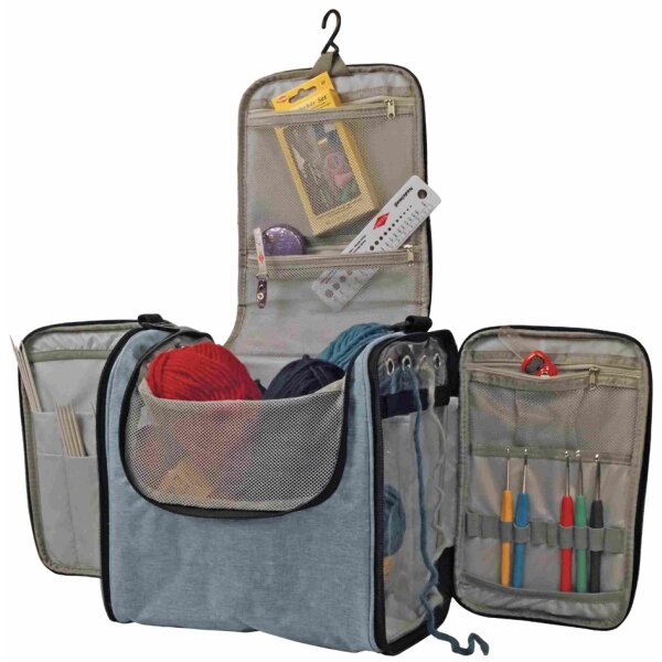 KLEIBER Sac pour accessoires de couture et tricot JEANS