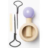 folia Kastanienbohrer-Set, aus Holz, 103-teilig