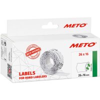 METO Étiquette pour étiqueteuse de prix, 32...