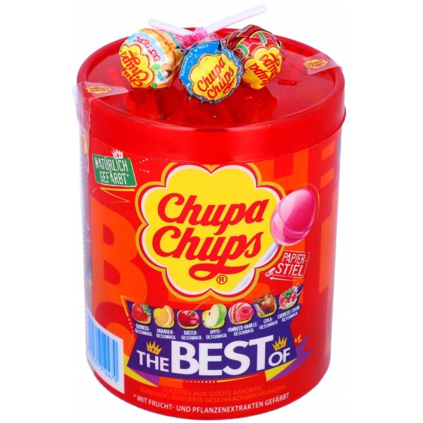 Chupa Chups Sucette The Best of, boîte de 50 pièces