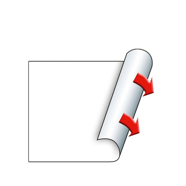 METO Etiketten für Preisauszeichner, 29 x 28 mm, weiss