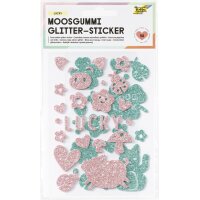 folia Sticker pailleté en caoutchouc mousse Lucky