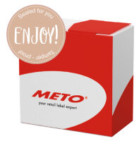 METO Etiquette autocollante Enjoy - Sealed for you