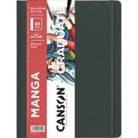 CANSON Carnet à croquis GRADUATE Manga, 140 x 216...