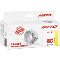 METO Étiquette pour étiqueteuse de prix, 32...