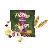HELLMA Muesli aux fruits bio, en sachet portion de 45 g