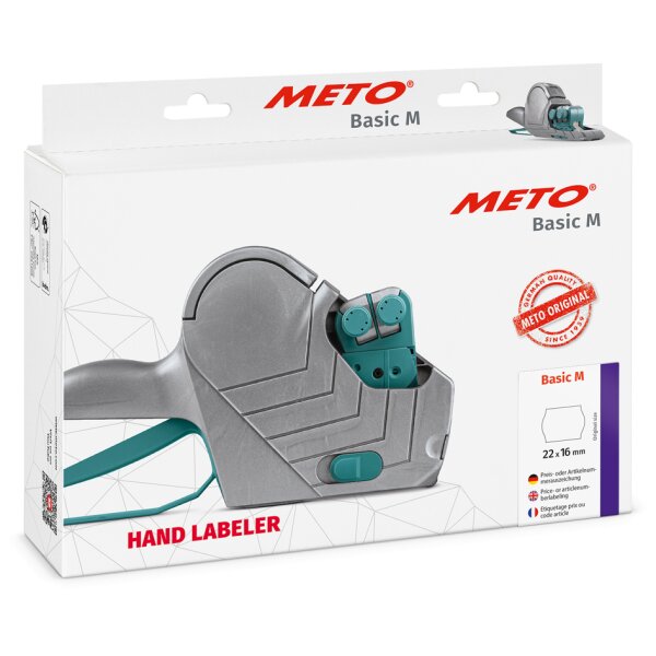 METO Preisauszeichner Basic M 1622, 2-zeilig, 16-stellig