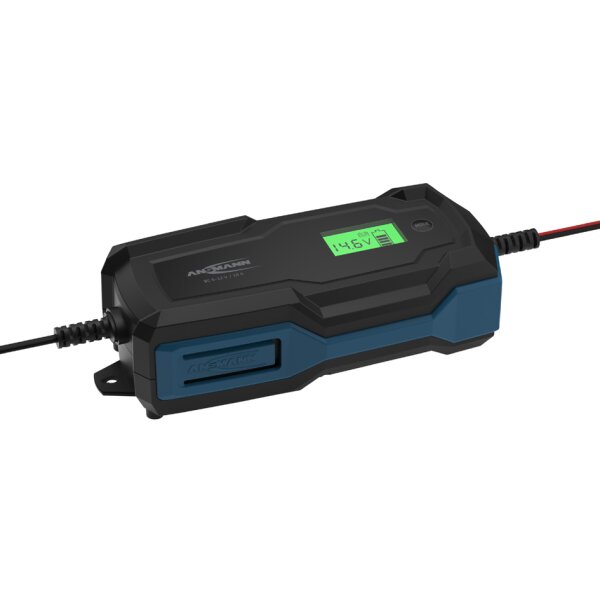 ANSMANN Chargeur de batterie BC, 6-12V/10A, noir/bleu