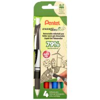 Pentel Stylo roller à encre gel EnerGel BL77 Eco,...