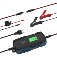ANSMANN Chargeur de batterie BC, 6-12V/4A, noir/bleu