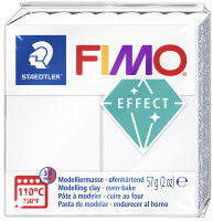 FIMO EFFECT Pâte à modeler, transparent, 57 g