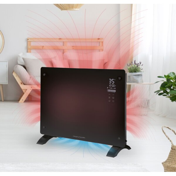 PROFI CARE Chauffage par converteur en verre PC-GKH 3118