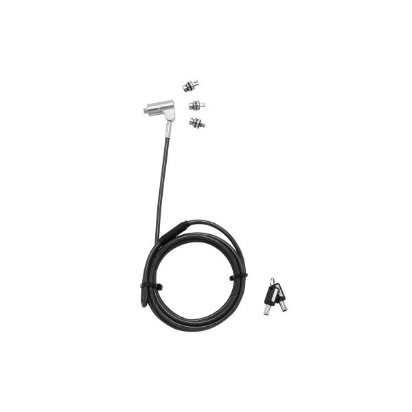 DICOTA Universal Security Cable Lock D31700 Masterkeyed anthracite