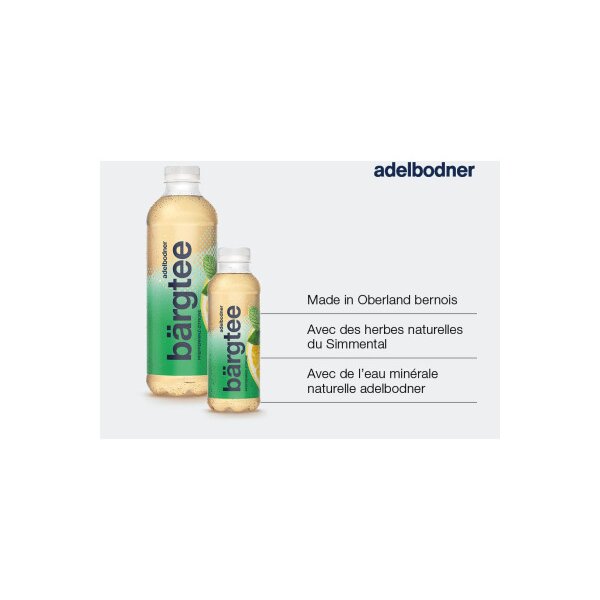 ADELBODNER Bärgtee Minze 162154 100 cl, 6 Stk.