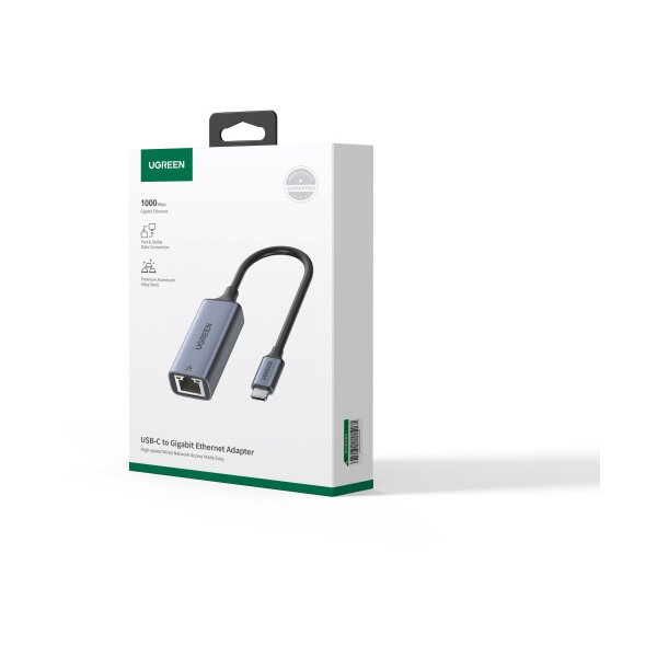 UGREEN Gigabit Ethernet Adapter 50737 USB-C 3.1 GEN1
