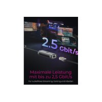 ICY BOX USB to 2.5 Gigabit Eth. LAN IB-LAN301-C3