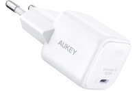 AUKEY Minima 30W GaN USB-C PA-B1L WH Wall Charger, White